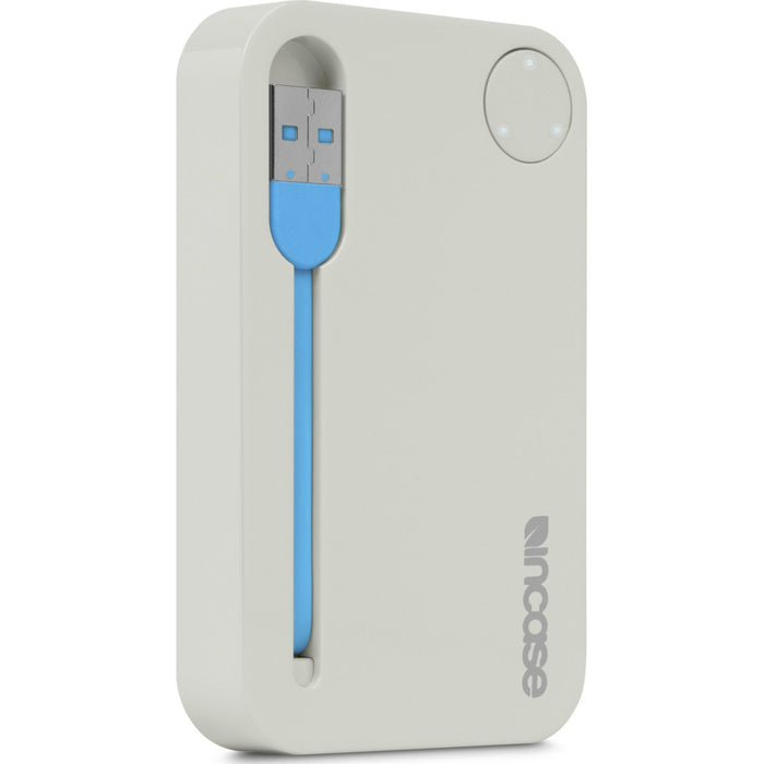 Incase Portable Power 2500 USB Charger - Grey/Fluro Blue