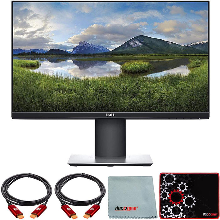 Dell 27" 1920 x 1080 LED Black 2 Pack with Mouse Pad Bundle
