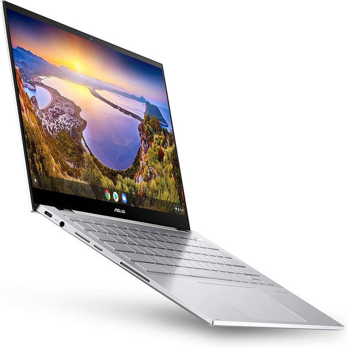 Asus Chromebook Flip C436 2-in-1 14" Touchscreen Laptop + Accessories Bundle