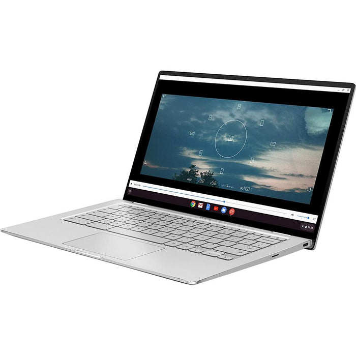Asus Chromebook Flip 14" FHD Intel m3-8100Y 4/64GB Touch Laptop + Accessories Bundle