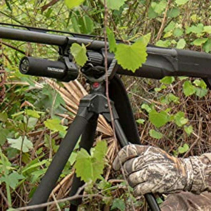 Bog Havoc Hunting and Shooting Stick Tripod + Tactical Flashlight and Pen Set