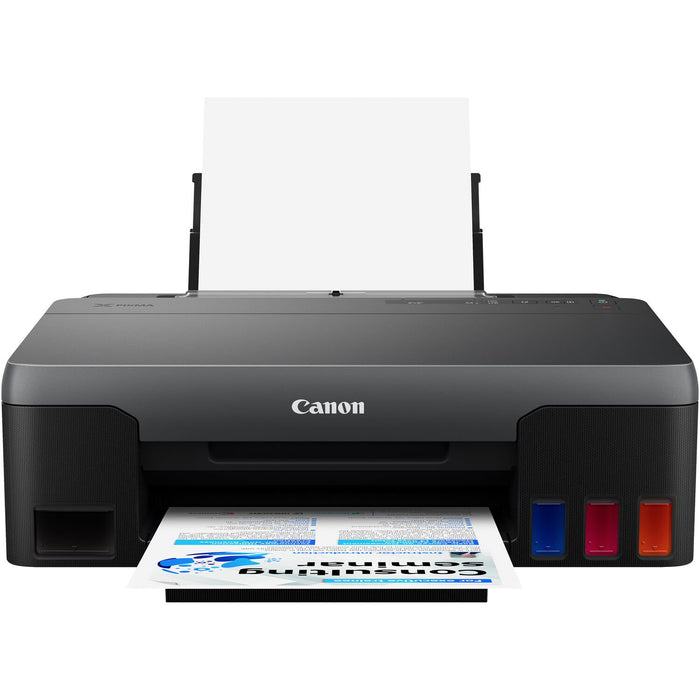 Canon PIXMA G1220 MegaTank Inkjet Color Printer with Refillable Ink Tanks Bundle