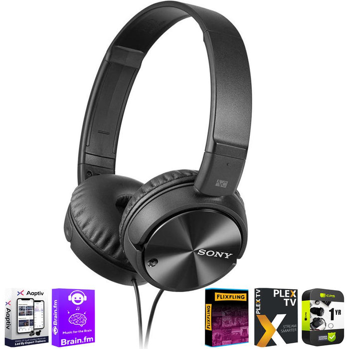 Sony Noise Cancelling Headphones Extended Battery Life with Audio & Warranty