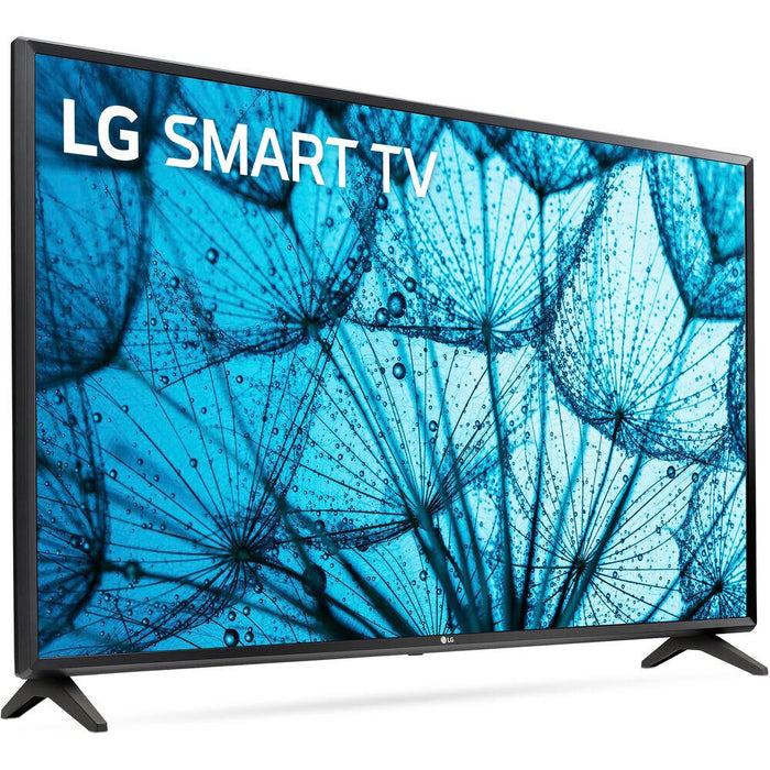LG 32LM577BPUA 32" LED HD Smart webOS TV 2021 with Deco Home 60W Soundbar Bundle