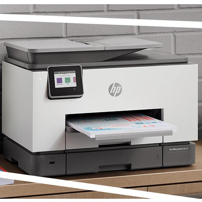 Hewlett Packard OfficeJet Pro 9025e All-in-One Wireless Color Printer - 1G5M0A#B1H