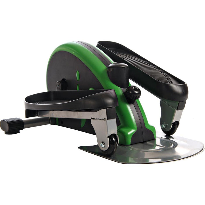 Stamina InMotion Portable Elliptical Compact Trainer Green with Warranty Bundle