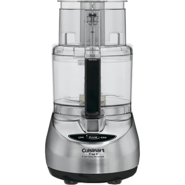 Cuisinart Prep 9 DLC-2009 9-Cup Food Processor, Brushed Stainless