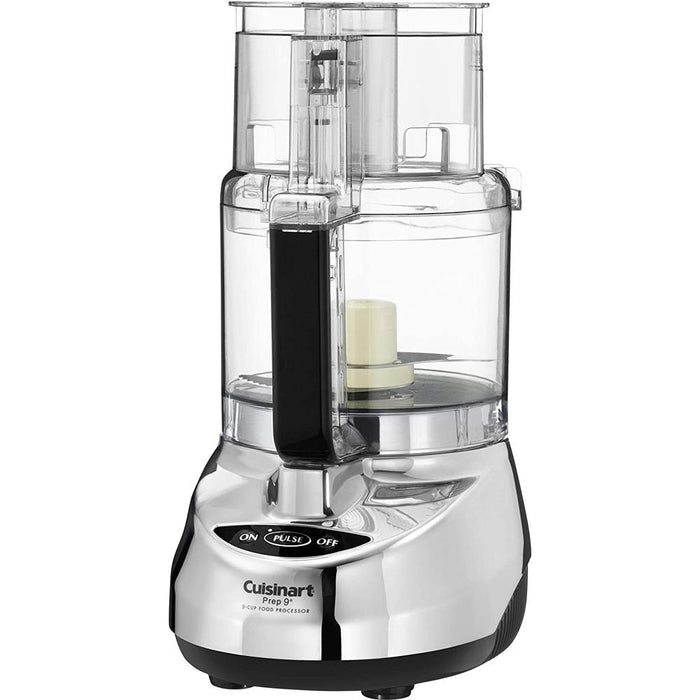 Cuisinart Prep 9 DLC-2009 9-Cup Food Processor, Brushed Stainless