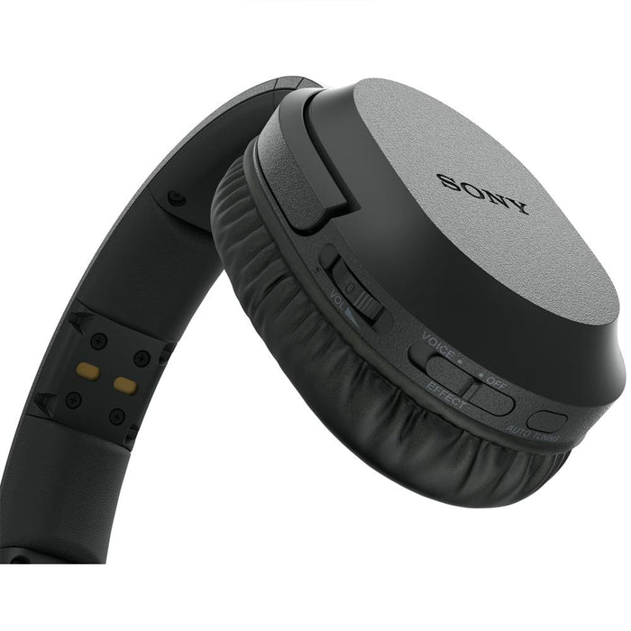 Sony Wireless Home Theater Headphones Black with Audio Essentials & Warranty
