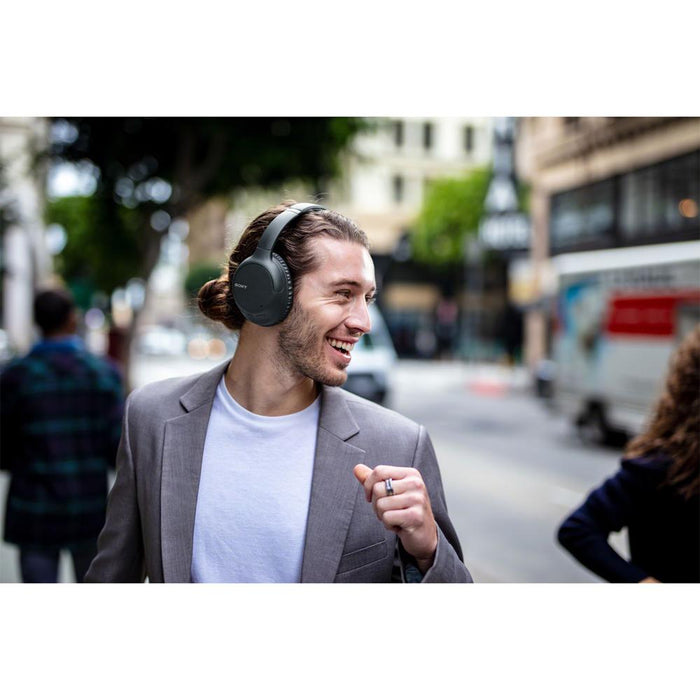 Sony BT Wireless Noise-Canceling Headphones Black + Audio Essentials & Warranty