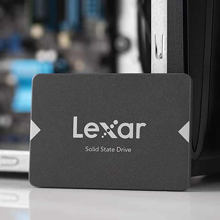 Lexar NS100 128GB 2.5" SATA III SSD External Memory +Editing Suite & 64GB Flash Drive