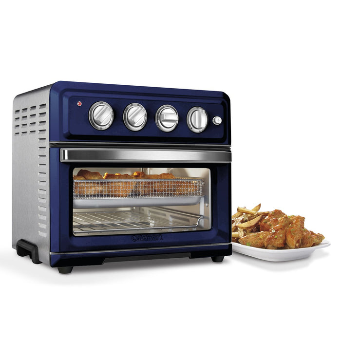 Cuisinart TOA-60NV Convection Toaster Oven Air Fryer with Light, Navy - Refurbished