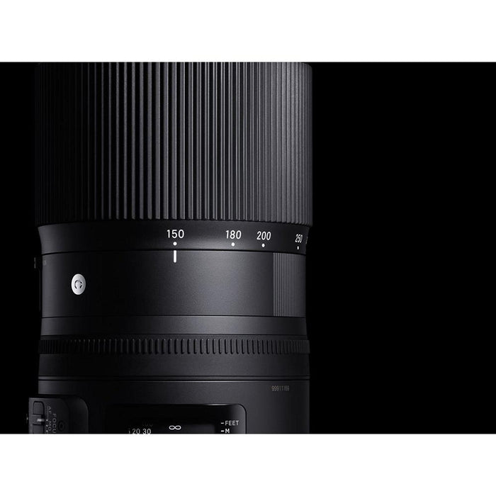 Sigma 150-600mm F5-6.3 DG HSM OS Contemporary Lens for Nikon F Mount +Accessory Bundle