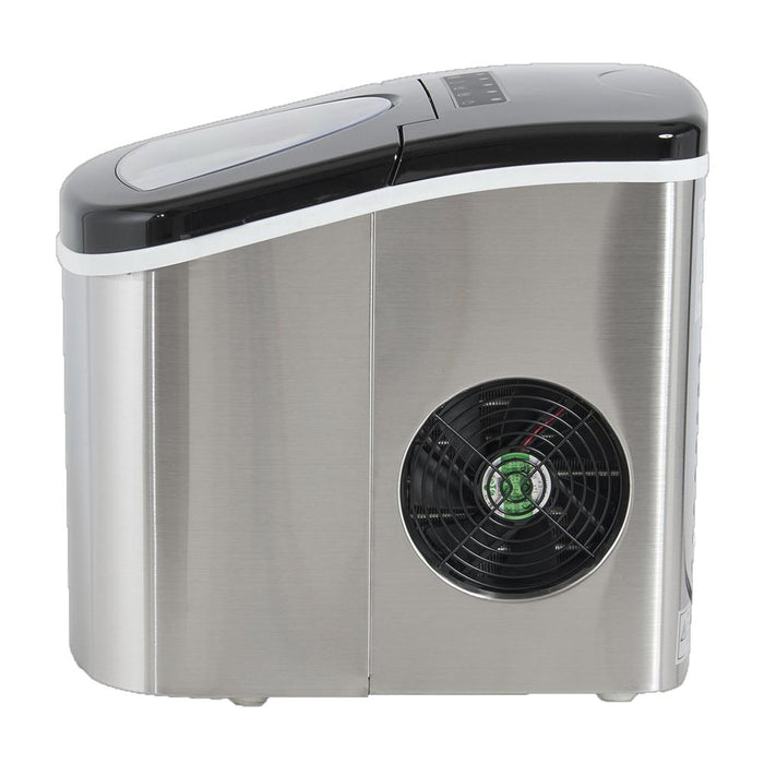 Deco Chef Stainless Steel Compact Electric Ice Maker | Top Load | 26 Lbs Per Day