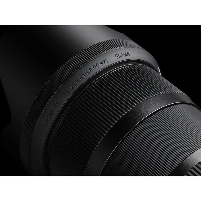 Sigma AF 18-35MM F/1.8 DC HSM Lens for Canon - OPEN BOX