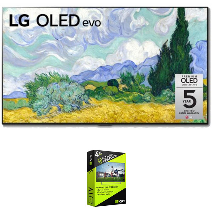 LG OLED65G1PUA 65 Inch OLED TV 2021 + Premium Warranty Bundle