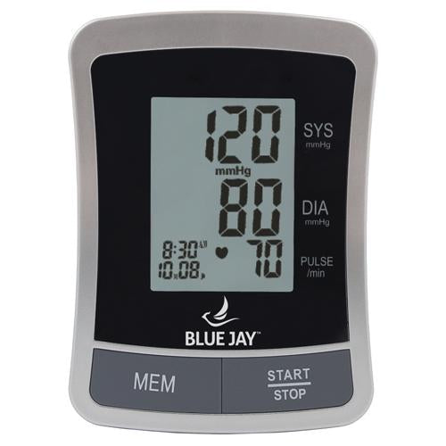 Blue Jay Perfect Measure Fully Automatic Blood Pressure Monitor w/ LCD Display - BJ120100