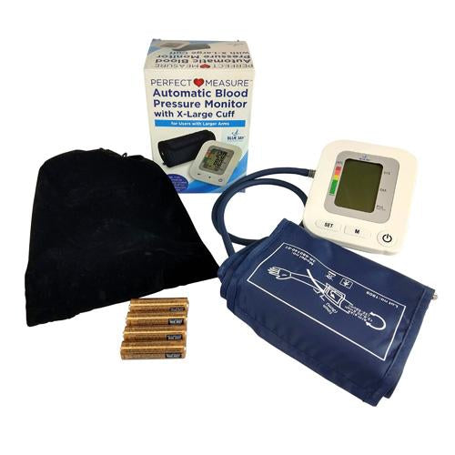 Blue Jay Fully Automatic Portable Blood Pressure Monitor w/ Extra Large Cuff - BJ120108