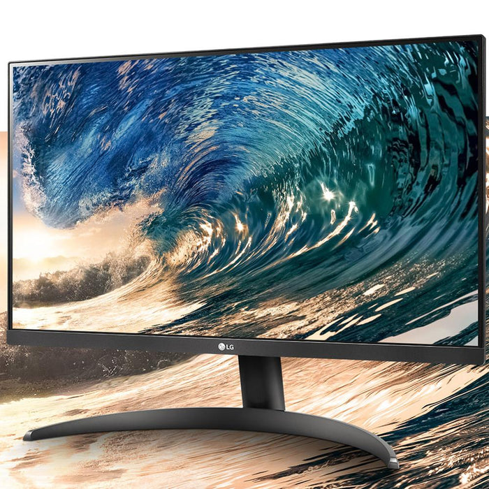 LG 24" QHD IPS Display Monitor with HDR 10 and AMD FreeSync 2 Pack