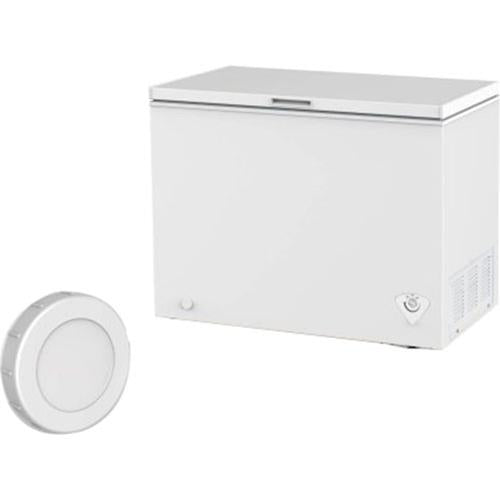 Midea 10.2 Cu.Ft. Chest Freezer in White - WHS-384C1 - Open Box
