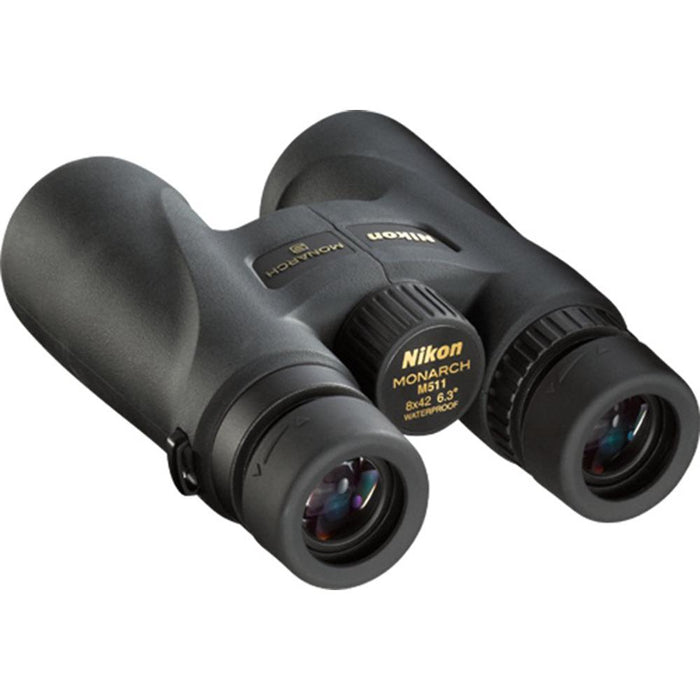 Nikon Monarch 5 Binoculars 8x42 with Deco Tactical Set and Cleaning Cloth