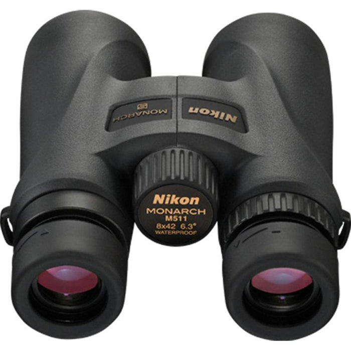Nikon Monarch 5 Binoculars 8x42 with Deco Tactical Set and Cleaning Cloth