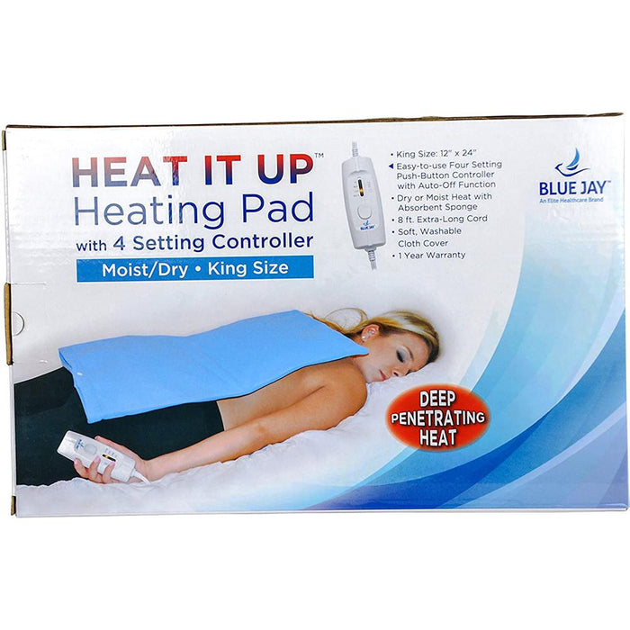 Blue Jay Heat It Up Electric Heating Pad - (BJ185106)