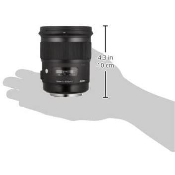 Sigma 50mm f/1.4 DG HSM ART Lens for Canon EF Mount DSLR Cameras 311101