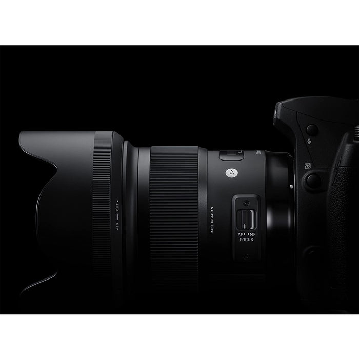 Sigma 50mm F1.4 DG HSM A Art Lens for Canon EF Mount DSLR Camera + Accessories Bundle