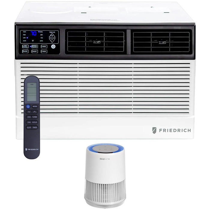 Friedrich Chill Premier 8,000 BTU 115V Smart Wi-Fi Room AC w/ Deco Home Air Purifier