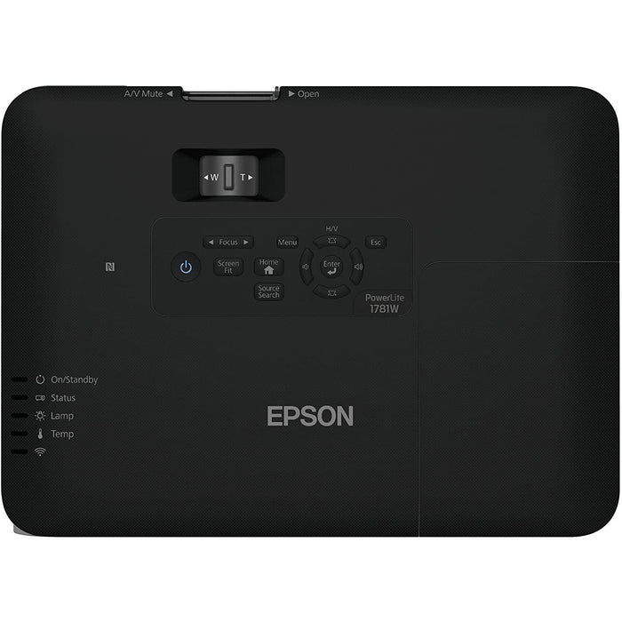 Epson PowerLite 1781W Wireless WXGA 3LCD Projector (V11H794120) - Refurbished