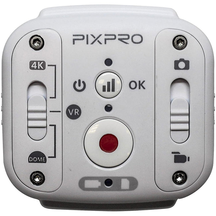 Kodak Pix Pro Orbit360 4K VR Camera with Satellite Pack - White (ORBIT360-4K-WH3)