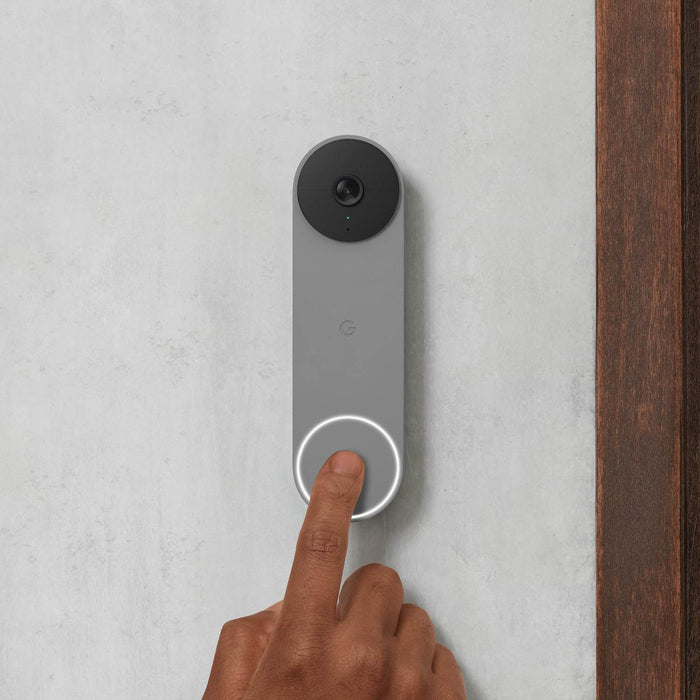 Google Nest Doorbell (Battery) - Ash (GA02076-US)