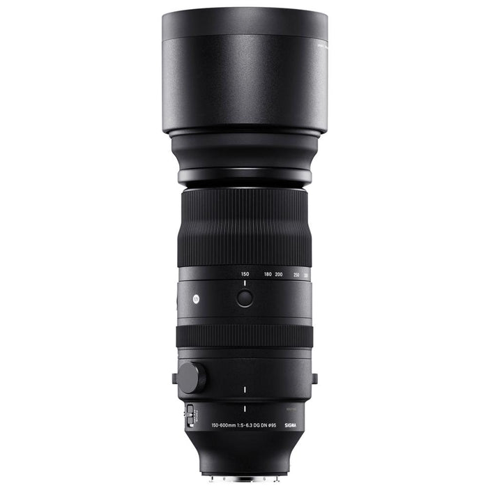 Sigma 150-600mm f/5-6.3 DG DN OS Sports Lens for Leica L with 128GB Memory Card