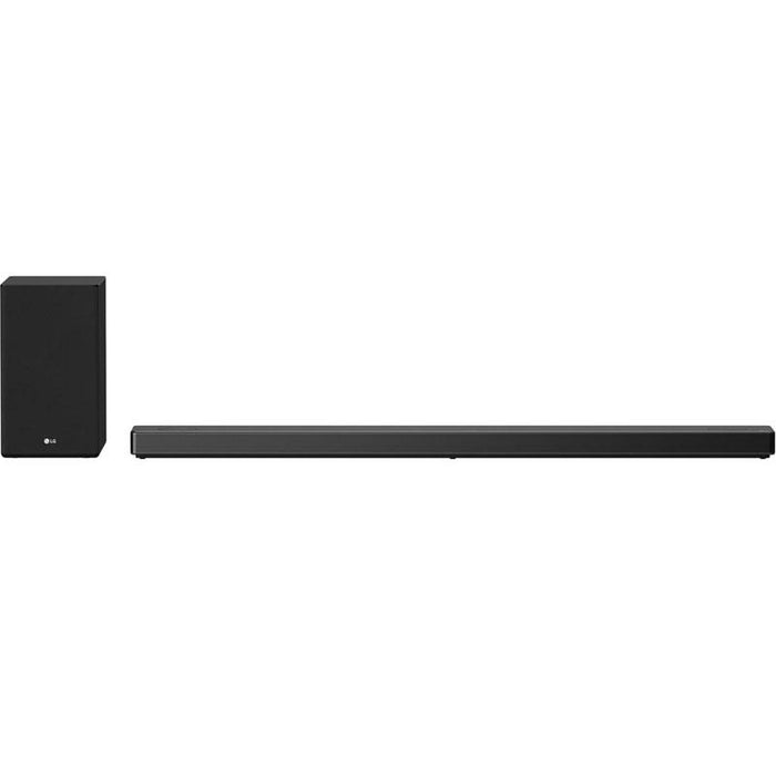 LG SN10YG 5.1.2 ch High Res Audio Sound Bar Bundle with OLED77A1PUA 77" 4K TV