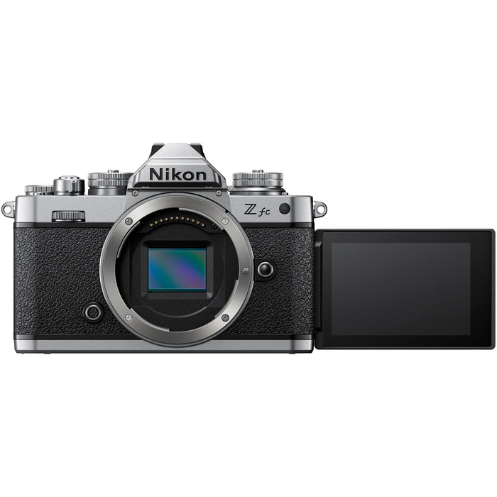 Nikon Z fc DX-Format Mirrorless Camera Body Black Bundle + Photography Accessories Kit