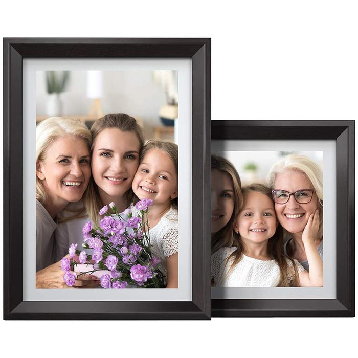 Dragon Touch Classic 10" Digital Picture Frame Brown WiFi Compatible + Warranty