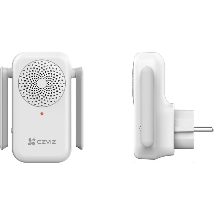 EZVIZ DB1 - Smart Video Doorbell, Wi-Fi + Dual Chime + Security Camera Bundle