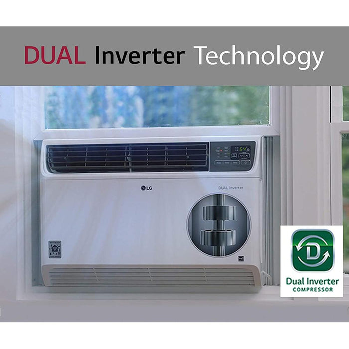 LG 18000 BTU DUAL Inverter Smart Wi-Fi Enabled Window Air Conditioner - LW1817IVSM