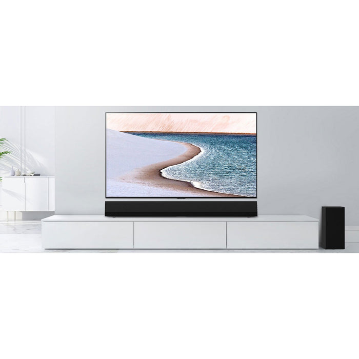 LG OLED65G1PUA 65" OLED evo Gallery TV (2021 Model) Bundle with GX Soundbar