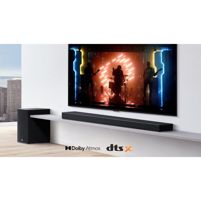 LG OLED55A1PUA 55" A1 Series 4K HDR TV w/AI ThinQ (2021) Bundle with SP8YA Soundbar