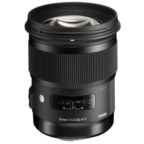 Sigma 50mm f/1.4 DG HSM A-Mount ART Lens for Sony SLR A Cameras 311205