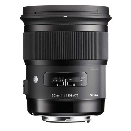 Sigma 50mm f/1.4 DG HSM A-Mount ART Lens for Sony SLR A Cameras 311205