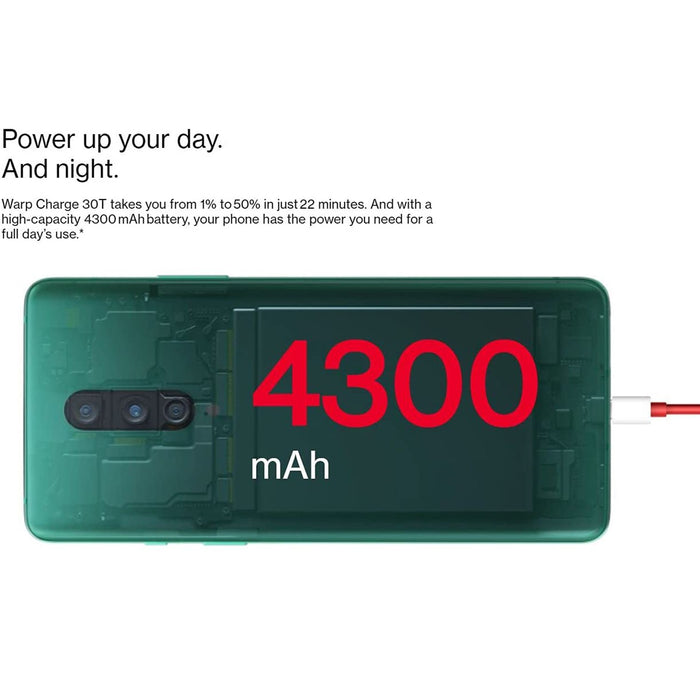 OnePlus 8 5G (128GB, 8GB) 6.55" Unlocked Smartphone, Interstellar Glow