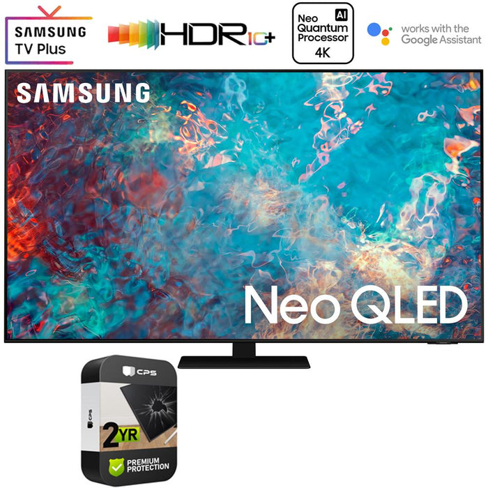 Samsung QN65QN85AA 65 Inch Neo QLED 4K Smart TV (2021) Renewed + 2 Year Protection Plan