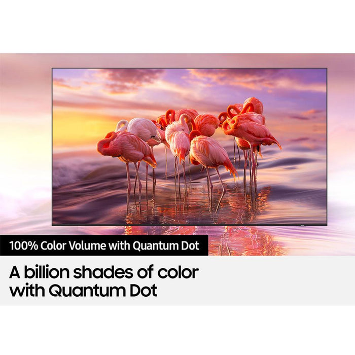 Samsung 43 Inch QLED Q60A 4K Smart TV 2021 Renewed with Premium Protection Plan