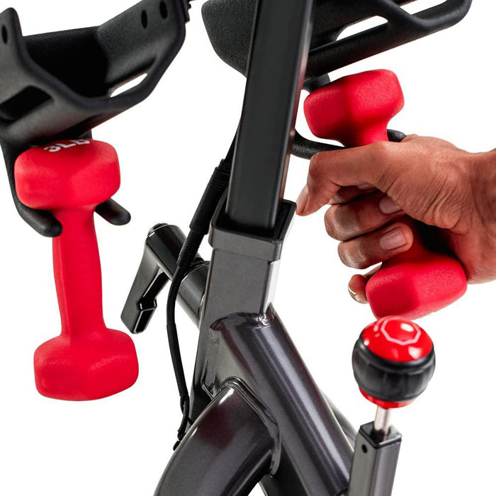 Schwinn 100873 IC4 Indoor Cycling Bike w/ Tablet Holder +Accessories Bundle