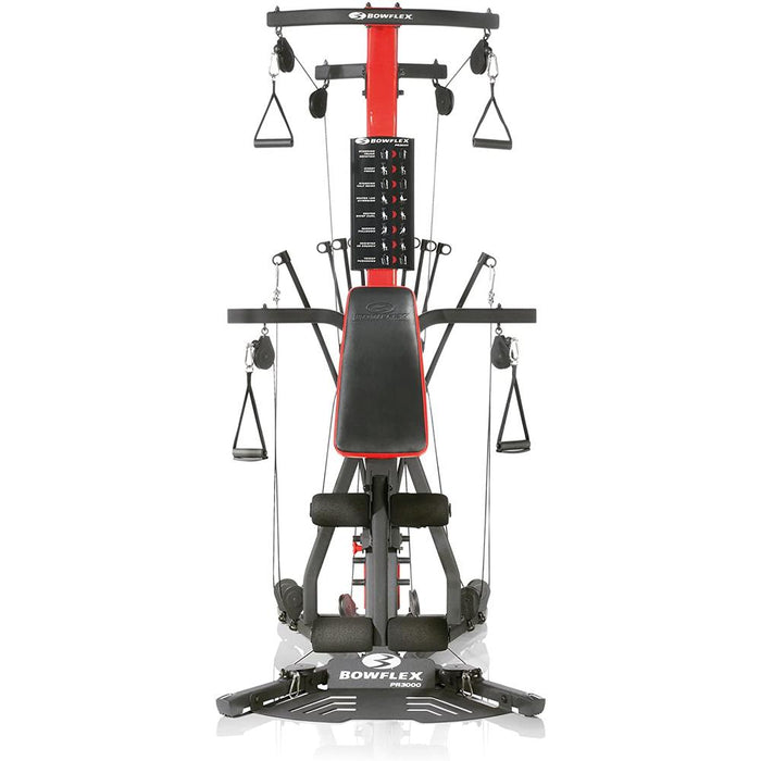 Bowflex PR3000 Home Gym Series for Total Body Home Workout w/ Accessories Bundle