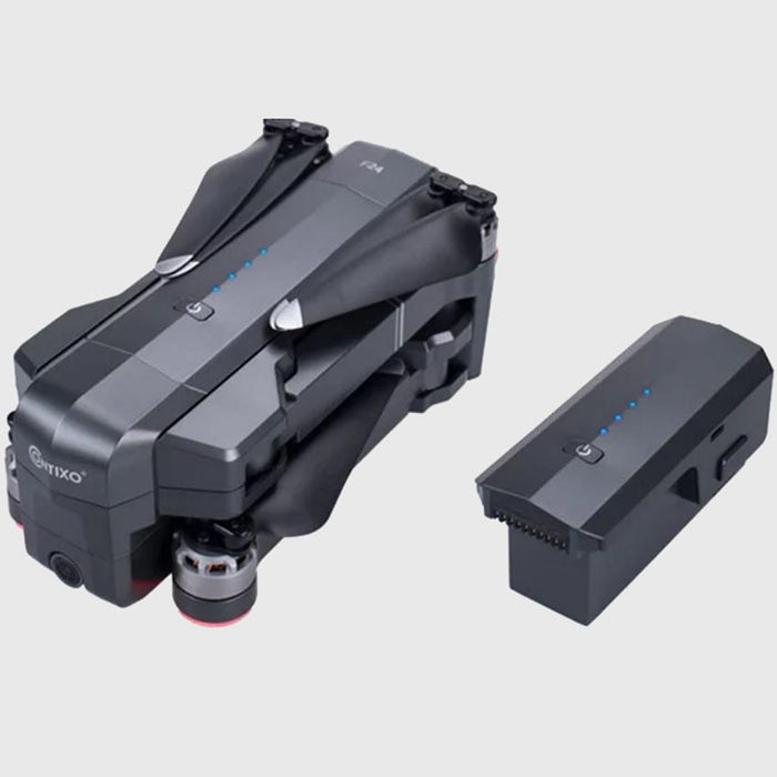 Contixo 4K UHD Foldable RC Quadcopter GPS Drone w/ FPV Camera + Warranty Bundle