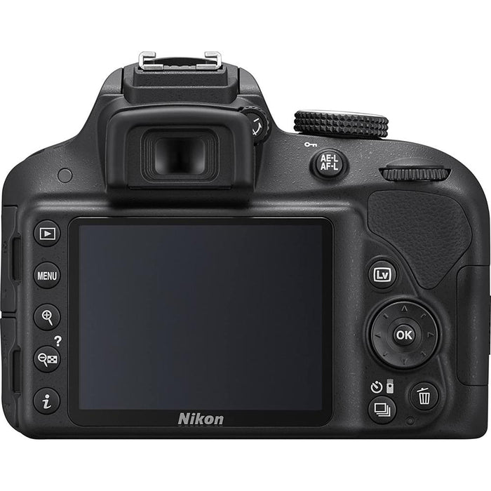 Nikon D3300 DSLR 24.2 MP HD 1080p Camera Body - Black - Open Box